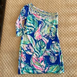 Lilly Pulitzer One-shoulder Dress